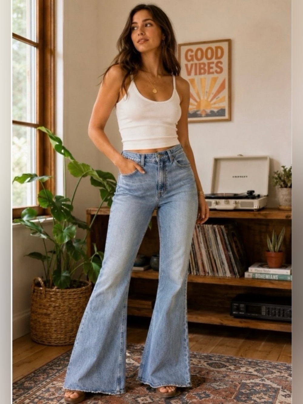 Levi’s 726 Fit and Flare High Rise Jeans